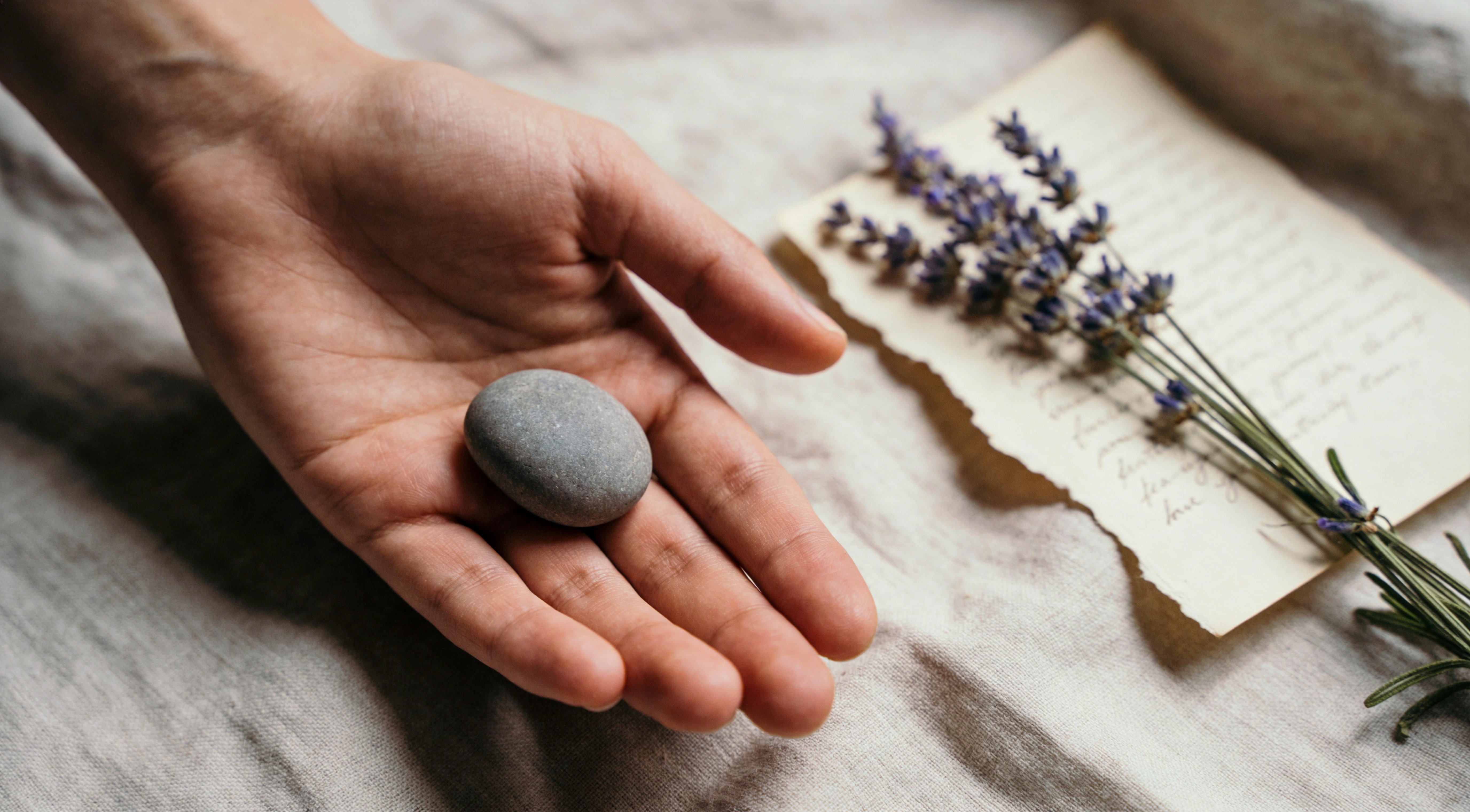 Meaningful Healing Gift — Worry Stone for Comfort and Quiet Presence