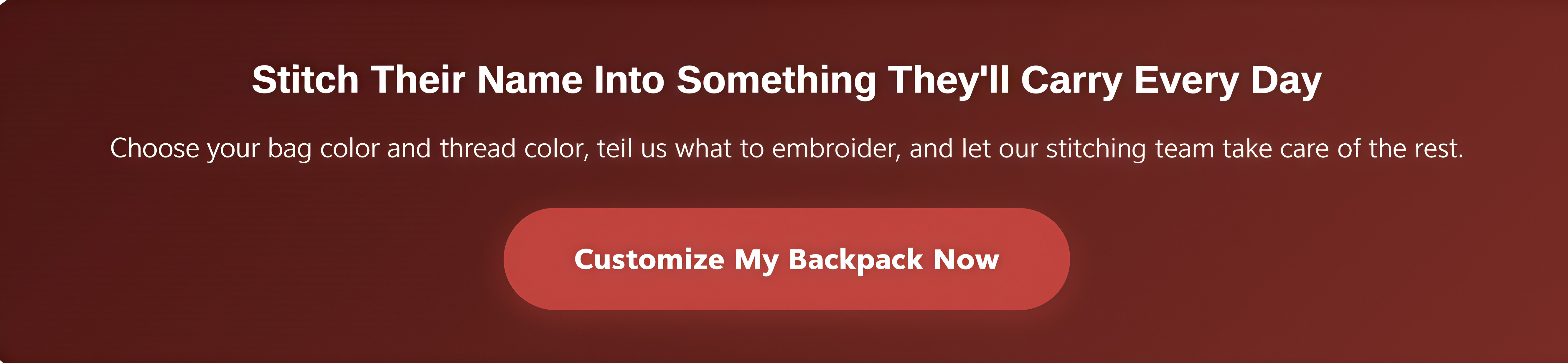Customize My Backpack Now Customize My Backpack Now